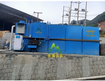 雲南文山富寧縣某礦場一體化汙水處理設備