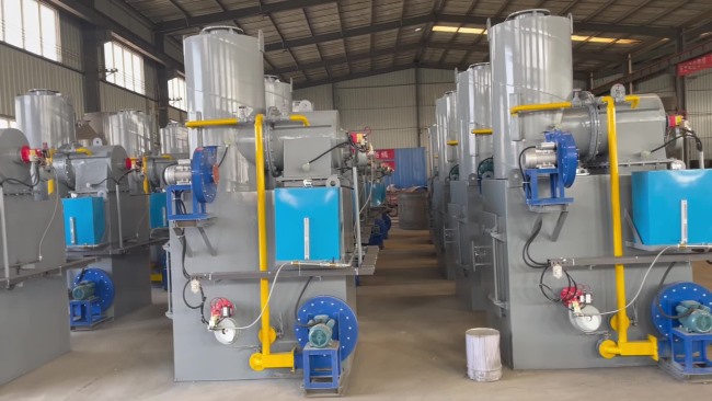 垃圾焚燒爐生產車間