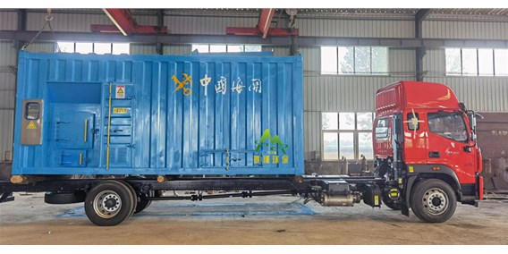 檢（jiǎn）驗檢（jiǎn）疫垃圾箱式焚燒爐出廠