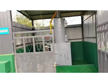 垃圾焚燒（shāo）爐使用中